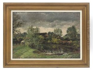 The Farm Pond by Mark Fisher
