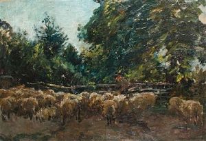 A Shepherd And His Flock by Mark Fisher