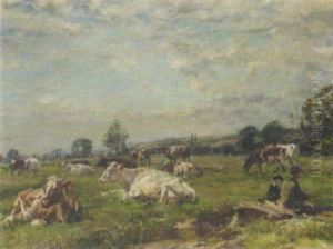 Cattle In A Meadow Cattle In A Meadow