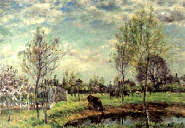 Landscape With Cattle - view 1