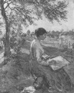 At Hatfield Heath: The Artist's Daughter At Hatfield Heath: The Artist's Daughter