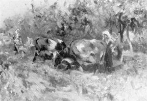 Cattle Grazing Cattle Grazing