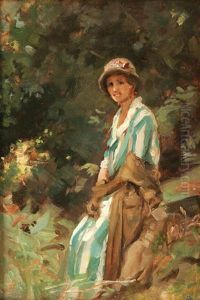 A Rest In The Woods by Percy Harland Fisher