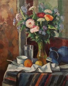 The Fruit Market by Edward Franklin Fisk