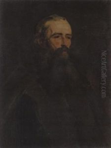 Portrait Des Pra-raphaeliten Frederick George Stephens Portrait Des Pra-raphaeliten Frederick George Stephens