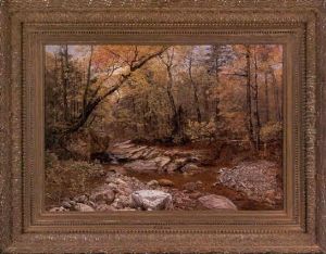 Brook In Autumn by John Lee Fitch