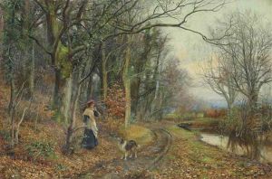 Wood Gatherer by Florence Fitzgerald