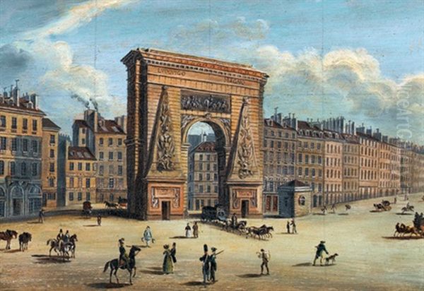 Die Porte Saint-martin In Paris (+ Die Porte Saint-denis In Paris; Pair) - view 1