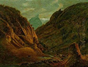 Schwendi Tobel I.r. by Johann Ulrich Fitzi