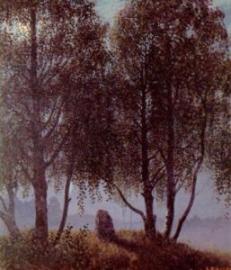 Motiv Fran Engelbrektsholmen, Narke by Gustaf Fjaestad