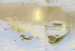 Solglitter by Gustaf Fjaestad
