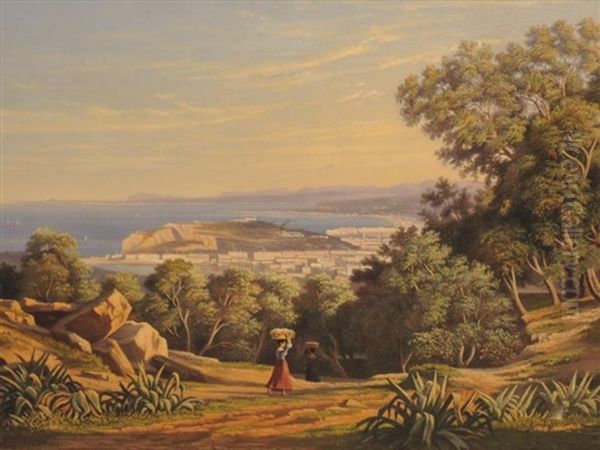 Vue Panoramique De La Baie De Nice Du Mont Boron - view 1