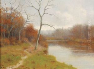 River Landscape by H. Peabody Flagg