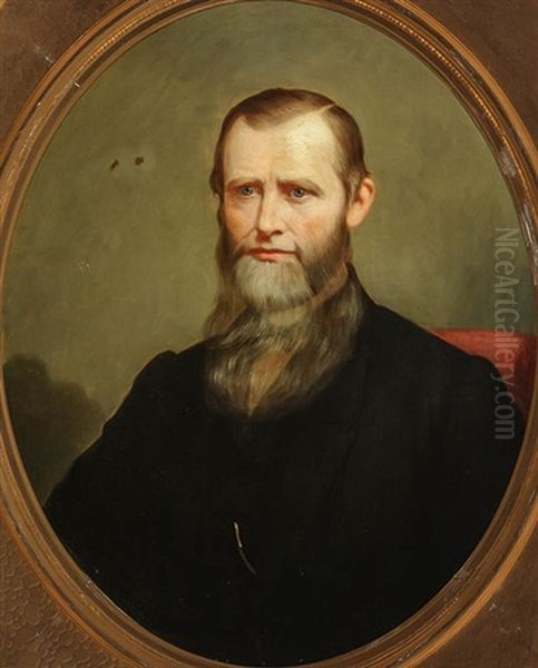 Portraits Of Mahlon And Eliza Carolyn Boyle Vail: A Pair Of Portraits - view 1