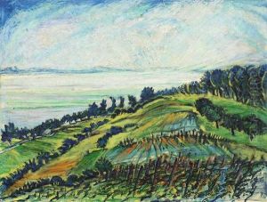 Landschaft by Waldemar Flaig