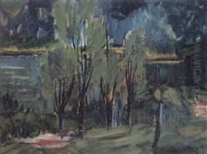 Landschaft Bei Unteruhldingen by Waldemar Flaig