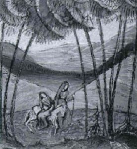 Flucht Nach Aegypten by Waldemar Flaig