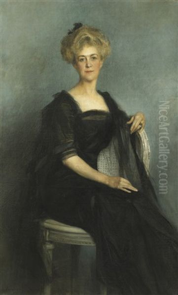 Portrait Of Mrs. William K. Vanderbilt - view 1