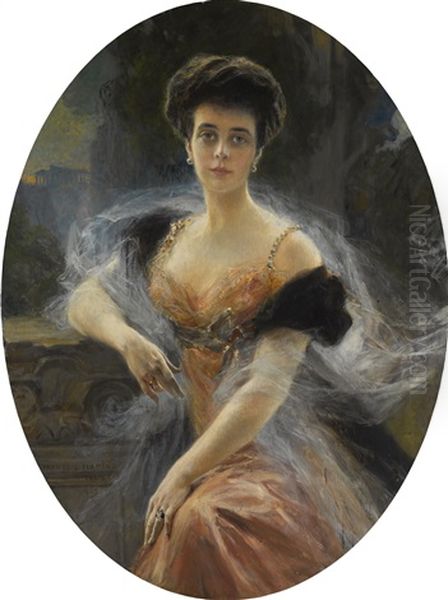 Portrait Of Grand Duchess Elena Vladimirovna Of Russia - view 1