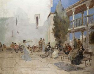 Der Tanz by Francois Flameng