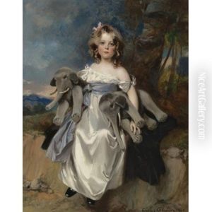 Portrait Of Mademoiselle Herpin Portrait Of Mademoiselle Herpin
