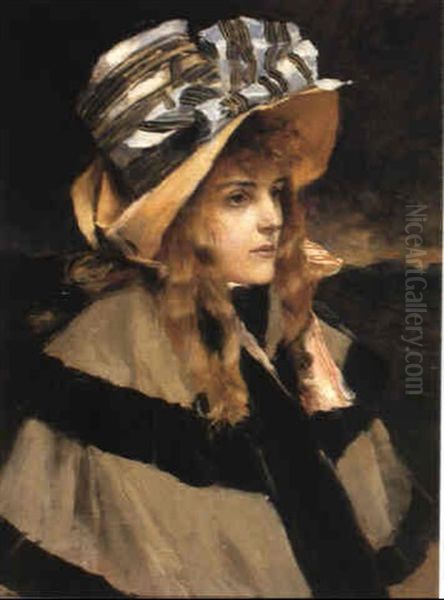 Portrait Of Mrs Alfred Stevens - view 1