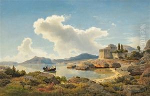 Italienische Kustenlandschaft