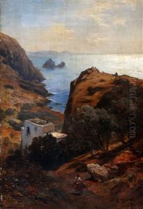 Kustlandschap Bij Capri