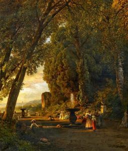 Im Park Der Villa Torlonia