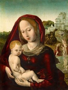 The Virgin And Child by Juan De Flandes