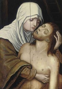 Pieta by Juan De Flandes