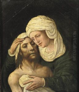 The Pieta by Juan De Flandes