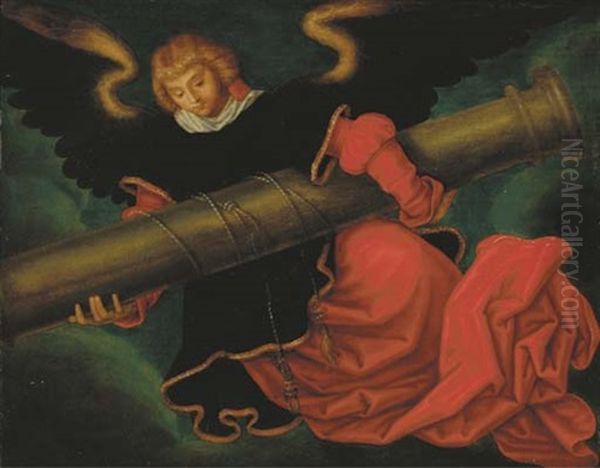 An Angel With The Column Of The Flagellation Of Christ - view 1
