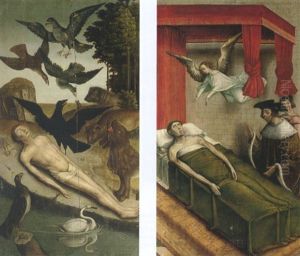 The Body Of Saint Vincent Protected By A Raven From The Wild Beasts