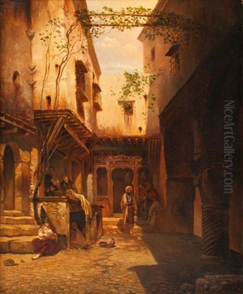 La Cour Du Cafe Maure, Alger - view 1