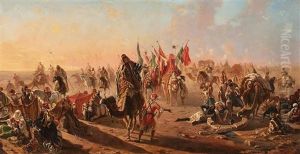 Caravana En El Desierto