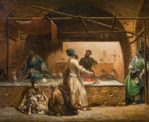 Interieur De Bazar A Teheran