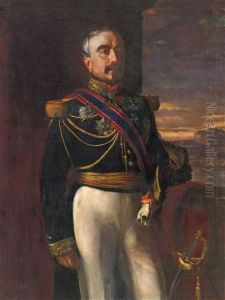 Portrait Of Comte Charles-marie-augustin De Goyon Portrait Of Comte Charles-marie-augustin De Goyon