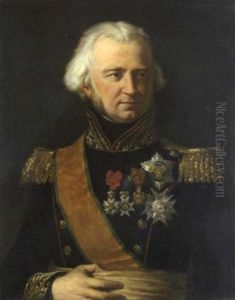 Portrait D'officier by Hippolyte Flandrin