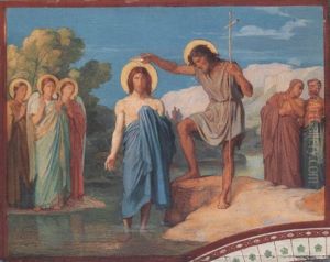 Le Bapteme Du Christ by Hippolyte Flandrin