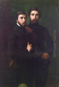 Double Portrait Of The D'assy Brothers