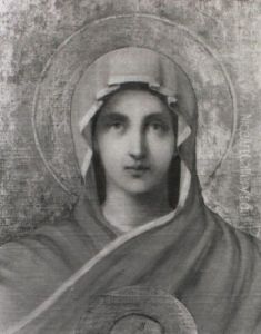 Etude Pour Une Figure De La Vierge Sur Fond Or Etude Pour Une Figure De La Vierge Sur Fond Or