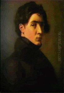 Portrait D'homme A L'habit Sombre