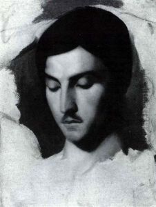 Sketch Of A Young Man's Head