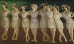 El Ballet De Nijinski by Jules Flandrin