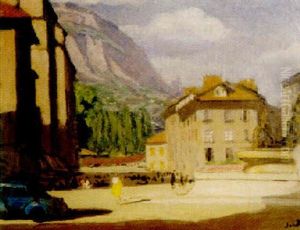 Grenoble. La Place Notre-dame
