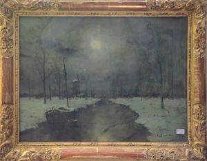 Paysage Enneige