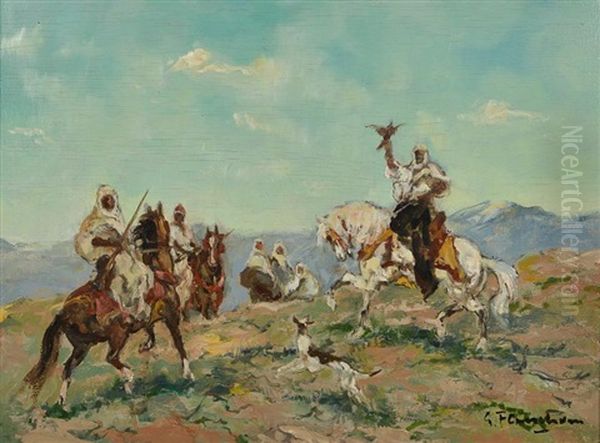 La Chasse Au Faucon - view 1