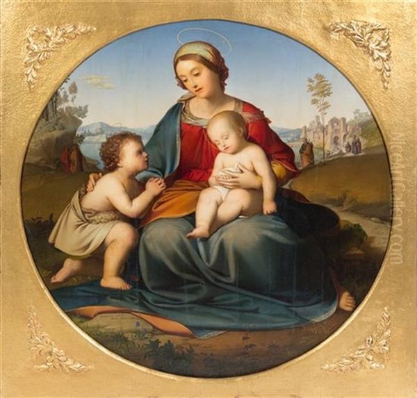 Madonna With Child And John The Baptist As A Boy - view 1