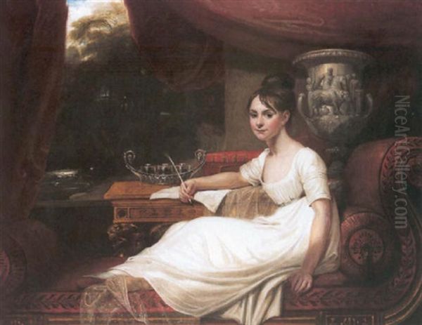 Portrait Of Eleanor Porden, Lady Franklin - view 1